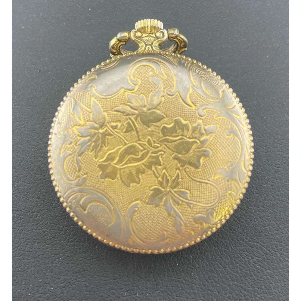 Antique Sheffield Pocket Watch‎ Gold Filled Hunter Case Roman Dial NOT RUNNING